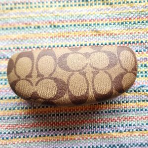 Coach sunglass case